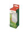 E14 1W LED kertepære - C35, Kultråd, matteret glas