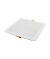24W 22 x 22 cm LED indbygningspanel - IP54 udendørs, Hul: 19,5 x 19,5 cm, Mål: 22 x 22 cm