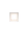 12W 14,5 x 14,5 cm LED indbygningspanel - IP54 udendørs, Hul: 12 x 12 cm, Mål: 14,5 x 14,5 cm