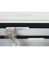 Spectrum SHIFT lysskinne 22W - Sort, RA90, 90 cm