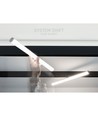 12W Dæmpbar SHIFT Beam Skinne Lys Ø28x40x7,5mm - 150°, CCT, Sort, Zigbee