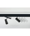 6W Dæmpbar SHIFT Smart Spot S - 24°, CCT, Sort, Ø35x142x106mm, Zigbee