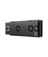 6W nedsænket trappelys CCT - 3 lyskulører, IP54, Sort, 23 x 8,4 x 5,2cm, 230V