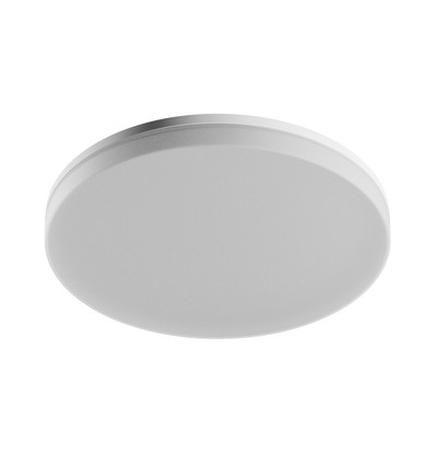 40W Nymphea Fusion LED loftslampe, 135lm/W - Justerbar 20/30/40W, CCT, IP44 vådrum, Ø33cm, hvid kant