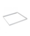 Ramme til 60x60 LED panel - Samles hurtigt, plast hjørner, Uden synlige skruer, hvid kant