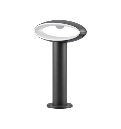 LED Pullert 30 cm 9W IP54 Mørkegrå - 230V, 4000K, inkl. lyskilde