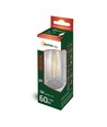 E14 1W LED pære - C35, kultråd, ekstra varm hvid, 1800K