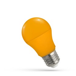 Demo og restsalg Restsalg: LED A50 E27 230V 5W ORANGE Spectrum