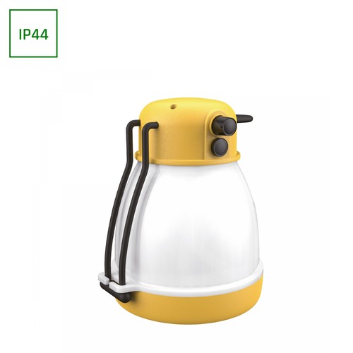 Lumina Minio solcelle projektør - 1800mAh, 140x129x170mm, 2 års garanti