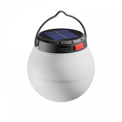 Lumina Orb solcellelampe, Ø9,8cm - 800mAh, 9,5cm høj, dekorativ udendørs lampe