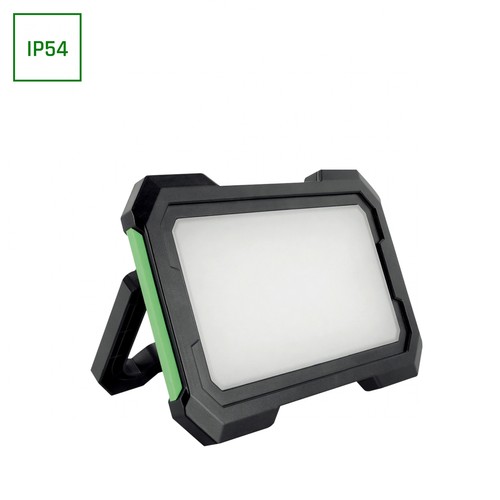 Noctis Handy solcelle projektør med sensor - 2400mAh, 120°, IP65, transportabel, genopladelig