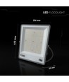 200W LED projektør 6 års garanti - CREE chip, CCT 3-i-1, Slimline serien