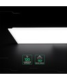 30x120 LED panel, 40W - 120lm/W, 6500K, CREE chip, 6 års garanti