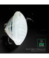 V-Tac 8W poolpære PAR56 LED - IP68, 3000K, varm hvid, til swimmingpool