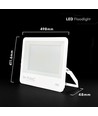 300W LED projektør - 135lm/W, IP65, hvidt hus, 6 års garanti, CREE Chip,