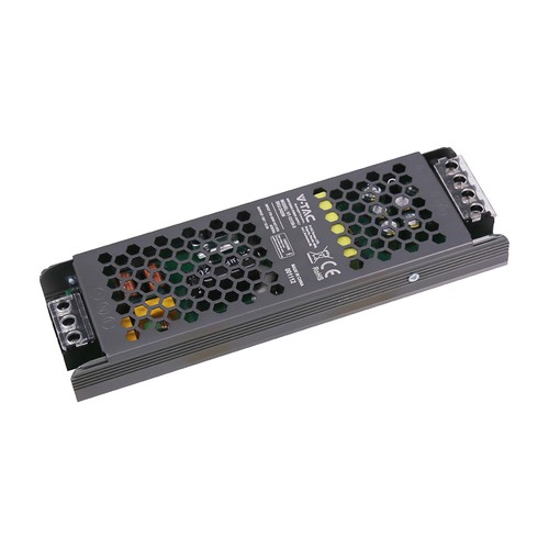 150W / 24V DC strømforsyning til LED strips - 6.25A, IP20, Slim design