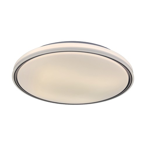 60W LED designer loftslampe med fjernbetjening - 3-i-1 CCT, dæmpbar, sort ring, inkl. lyskilde