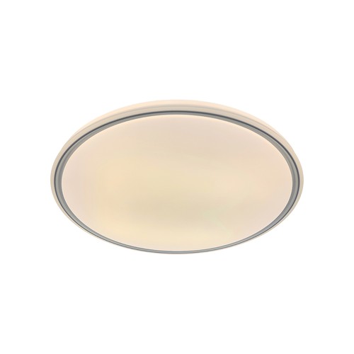 V-Tac 30W/60W/30W LED loftlampe med fjernbetjening - 3-i-1 CCT, dæmpbar, grå ring, inkl. lyskilde