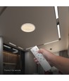 V-Tac 30W/60W/30W LED loftlampe med fjernbetjening - 3-i-1 CCT, dæmpbar, grå ring, inkl. lyskilde