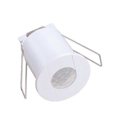 Kompakt infrarød bevægelsessensor - Hvid, IP20, max 400W LED