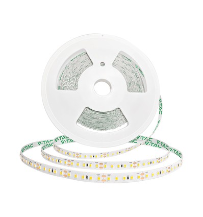 V-Tac 20m 8W/m Ultra Long LED strip - 24V, IP20, 4000K, 120 LED pr. meter