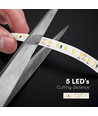 V-Tac 20m 8W/m Ultra Long LED strip - 24V, IP20, 4000K, 120 LED pr. meter