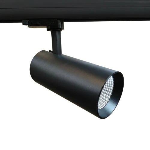 Outlet: 30W LED skinnespot - 3-faset, sort, 3000lm, 4000K, RA90