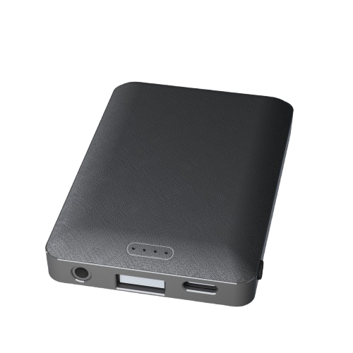 Powerbank - 5000mah, sort