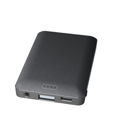 Powerbank - 5000mah, sort