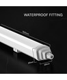 150cm 48W vandtæt komplet LED armatur - 120lm/W, IP65, 4000K, 6 års garanti