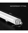 60cm 18W vandtæt komplet LED armatur - 120lm/W, IP65, 4000K, Cree chip, 6 års garanti