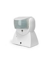 PIR bevægelses- og lyssensor 1200W - IP65, hvid