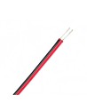 5m Kabel rød/sort - 2x0,35mm², 12V-24V, til LED strip