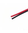20m 1,2mm² kabel rød/sort - 2-ledet (16AWG), 12V-24V, til LED strip