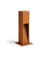 Corten havelampe - 50cm, 12W, IP65 udendørs, inkl. lyskilde