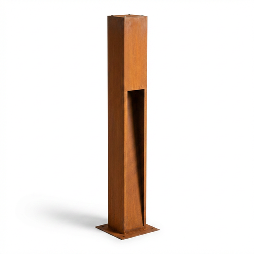 Corten havelampe - 100 cm, 12W, IP65 udendørs, inkl. lyskilde