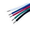 100m 1,2mm² RGBW kabel - 5-ledet (16AWG), 12V-24V til LED strip