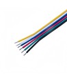 5m RGB+CCT-kabel til LED strip - 6 × 0,35 mm², 12/24V