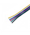 20 m RGB+CCT kabel til LED-strip - 6×0,35 mm², 12/24V