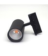 29W 3-faset skinnespot RA98 - 110lm/w, 38 grader, sort