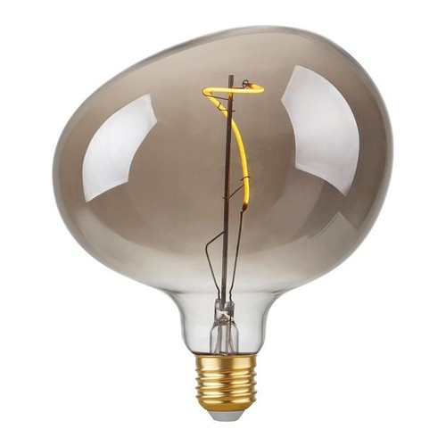E27 4W LED Filament Flex Snoopy G150 - 130lm, 2200K, dæmpbar, røgfarvet glas