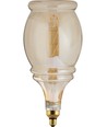 E27 6W XXL Flex Bell filamentpære - 250lm, dæmpbar, 2000K, guld glas