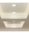 18W kvadratisk LED indbygningspanel - CCT, Backlit, CREE chip, 6 års garanti
