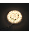 10,1cm / 18W Dæmpbar LED indsats med linser - Flicker free, erstat G24, cirkelrør og kompaktrør