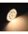 10,1cm / 18W Dæmpbar LED indsats med linser - Flicker free, erstat G24, cirkelrør og kompaktrør
