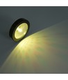 Opladelig RGB LED coaster - Sort, IP54 udendørs