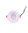 13W Ø11,4cm indbygningsspot RGB+CCT RA93 - 24V DC, Hul: Ø9,5 cm, Mål: Ø11,4 cm, Hvid kant