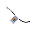 13W Ø11,4cm indbygningsspot RGB+CCT RA93 - 24V DC, Hul: Ø9,5 cm, Mål: Ø11,4 cm, Hvid kant