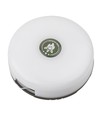 Campinglampe m. 10 meter lyskæde - genopladelig, IP64, hvid
