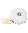 Campinglampe m. 10 meter lyskæde - genopladelig, IP64, hvid